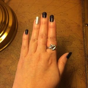 James Avery heart knot ring size 6.25